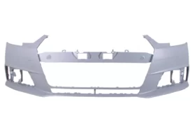 Бампер передний Audi A4 B9 дорестайлинг (без парктроников, без омывателей)