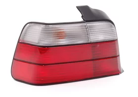 Фонарь задний левый BMW 3 E36 седан (красно-белый)
