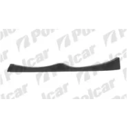 Накладка под фару левая (ресничка) BMW 3 E46 рестайлинг седан/универсал 