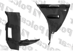 Подкрылок передний правый (передняя часть) BMW 3 E46 Седан, Универсал Polcar HDPE