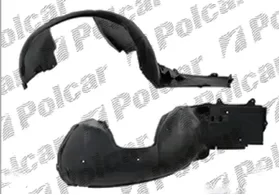 Подкрылок передний левый (задняя часть) BMW 3 E46 Седан, Универсал Polcar HDPE
