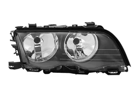 Фара передняя правая BMW 3 E46 седан/универсал дорестайлинг (чёрная)