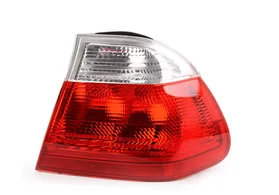 Фонарь задний правый наружный BMW 3 E46 дорестайлинг седан (красно-белый) DEPO