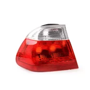 Фонарь задний левый наружный BMW 3 E46 дорестайлинг седан (красно-белый) DEPO