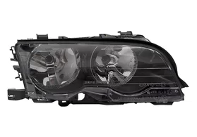 Фара передняя правая BMW 3 E46 купе дорестайлинг (чёрная)