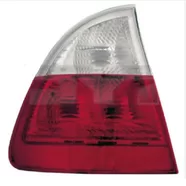 Фонарь задний левый наружный BMW 3 E46 универсал (красно-белый) TYC