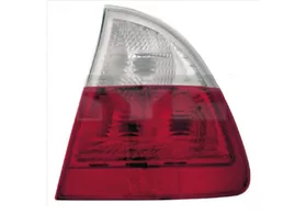Фонарь задний правый наружный BMW 3 E46 универсал (красно-белый) TYC