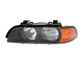 Фара передняя левая дорестайлинг BMW 5 E39 (жёлтый поворот)