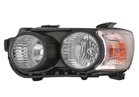 Фара передняя левая Chevrolet Aveo T300 (с чёрными кольцами)