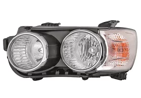 Фара передняя левая Chevrolet Aveo T300 (с хром кольцами)