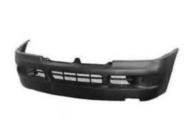 Бампер передний Peugeot Boxer I рестайлинг (без птф) серый EUROBUMP