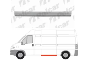 Ремкомплект боковины левой (низкий) Peugeot Boxer I (L2-L3) KLOKKERHOLM