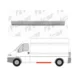 Ремкомплект боковины левой (низкий) Fiat Ducato II (L2-L3) KLOKKERHOLM