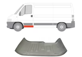 Подножка левая (под переднюю дверь) Peugot Boxer I Polcar