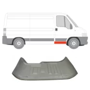 Подножка правый (под переднюю дверь) Fiat Ducato II Polcar