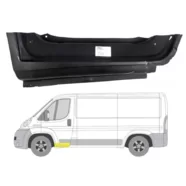 Порог левый (под переднюю дверь) высокий Fiat Ducato III Polcar