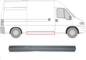 Порог правый (под сдвижную дверь) Peugeot Boxer I средняя/длинная база