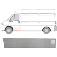 Ремкомплект двери передней левой (наружная часть) Fiat Ducato II