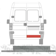 Ремкомплект двери задней правой (внутреняя часть) Fiat Ducato II