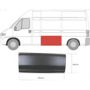 Ремкомплект боковины левой Fiat Ducato II (L2-L3)