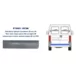 Ремкомплект двери задней левой (наружная часть) Fiat Ducato II POTRYKUS