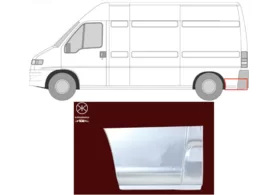 Ремкомплект крыла заднего левого Peugeot Boxer I 