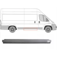 Порог правый под сдвижную дверь Citroen Jumper II Polcar (L2-L4)