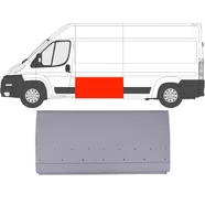 Панель кузова боковая левая Fiat Ducato III L2-L4, 75 см.) Polcar