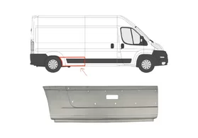 Панель кузова боковая задняя правая Peugeot Boxer II (L3-L4) KLOKKERHOLM