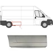 Панель кузова боковая задняя правая Citroen Jumper II (L3-L4) Polcar без накладки