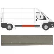 Ремкомплект двери сдвижной правой наружная часть Fiat Ducato III L2-L4 (28 см.)