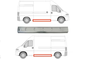 Порог внутренний (усилитель) Peugeot Boxer I Polcar