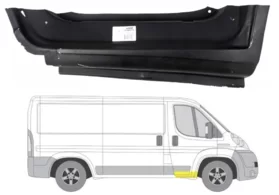 Порог правый (под переднюю дверь) высокий Peugeot Boxer II Polcar