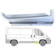 Порог правый (под переднюю дверь) Fiat Ducato III Polcar