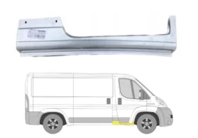 Порог правый (под переднюю дверь) удлинённый Peugeot Boxer II Polcar