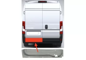 Ремкомплект двери задней левой внутренняя часть Peugeot Boxer II (17.5 см.)