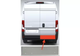 Ремкомплект двери задней правой наружная часть Peugeot Boxer II (22 см.)
