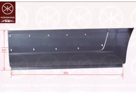 Панель кузова боковая задняя левая Citroen Jumper II (L3-L4) KLOKKERHOLM