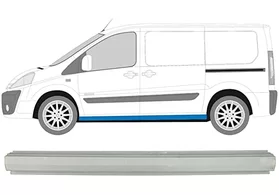 Ремкомплект порога левый Citroen Jumpy II 