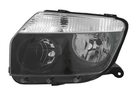 Фара передняя левая Dacia Duster I дорестайлинг (чёрный корпус)