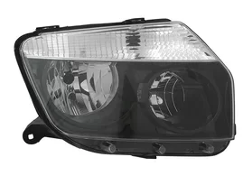 Фара передняя правая Dacia Duster I дорестайлинг (чёрный корпус)