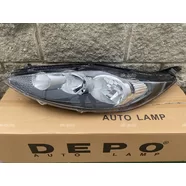 Фара передняя левая Ford Fiesta VI дорестайлинг (чёрный корпус)