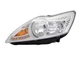 Фара передняя левая Ford Focus II рестайлинг (хром корпус)