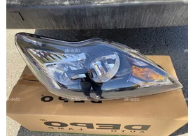 Фара передняя правая Ford Focus II рестайлинг (чёрный корпус)