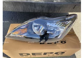 Фара передняя левая Ford Focus II рестайлинг (чёрный корпус)