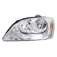 Фара передняя левая Ford Focus II дорестайлинг (хром корпус)