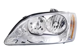 Фара передняя левая Ford Focus II дорестайлинг (хром корпус)