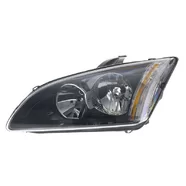 Фара передняя левая Ford Focus II дорестайлинг (чёрный корпус)