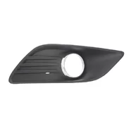 Решётка в бампер передний левая Ford Focus II рестайлинг (Euro) с хромом