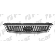 Решётка радиатора Ford Focus II дорестайлинг (Euro) хром/чёрная